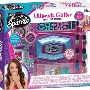 ست طراحی ناخن درخشان Shimmer N Sparkle-اسباب بازی
